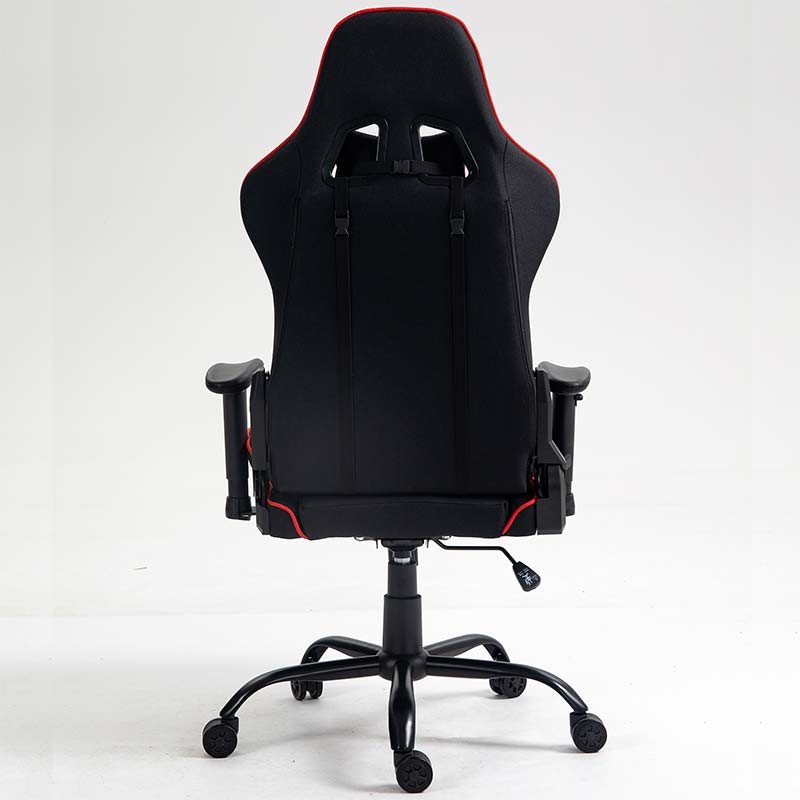 Silla de Tela PowerGaming Burnout Negro+Rojo - Ítem7