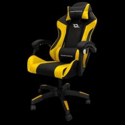 Cadeira Gaming PowerGaming Preto/Amarelo