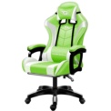 Silla Gaming 813 Blanco/Verde - Ítem
