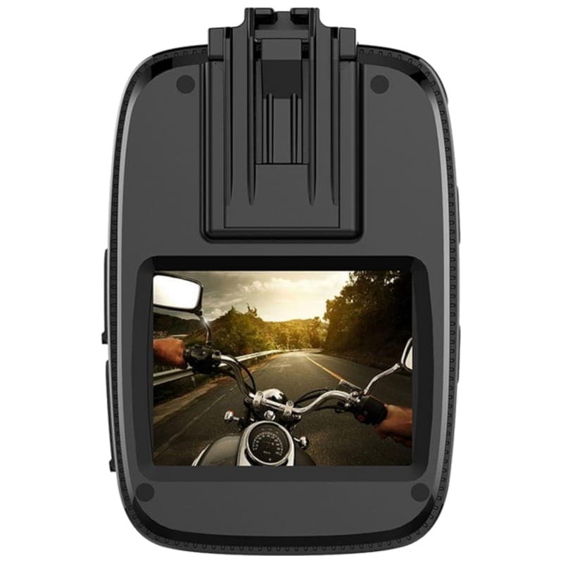 SJCAM A10 Black - Ecra traseira da filmadora esportiva ligada