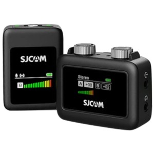 SJCAM M1 Negro - Micrófono Inalámbrico de Solapa