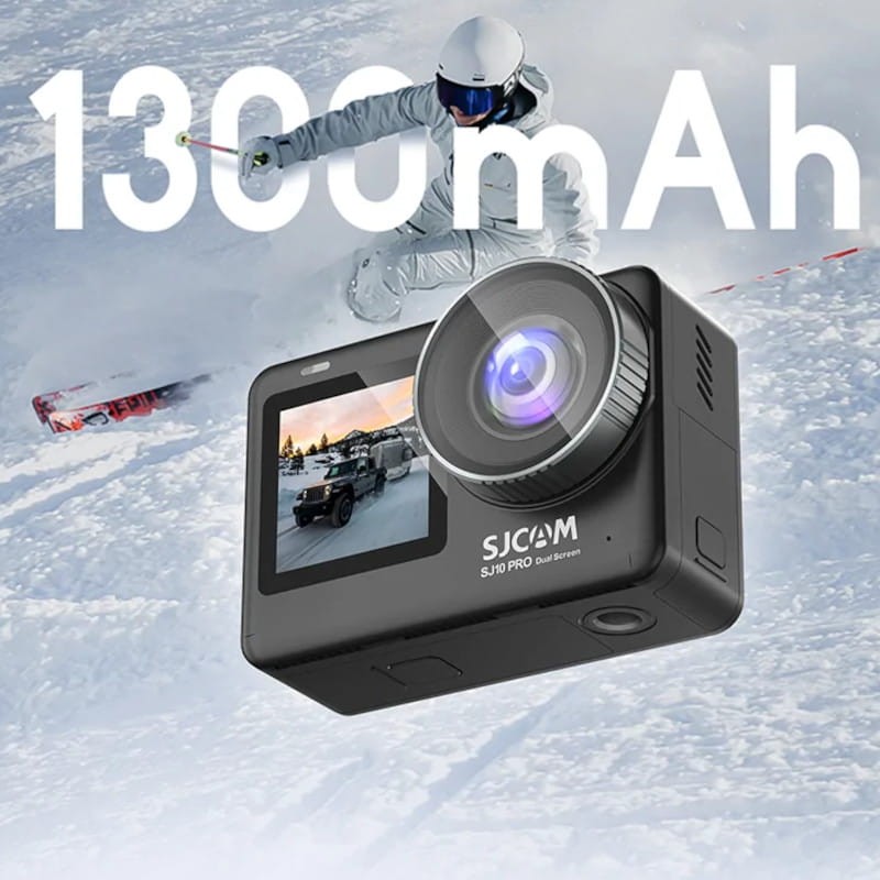 SJCAM SJ10 Pro Dual Screen - Videocámara Deportiva - Ítem6