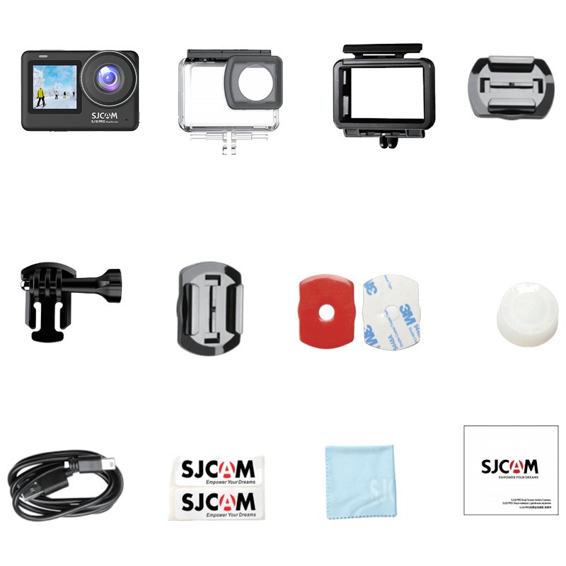 SJCAM SJ10 Pro Dual Screen - Câmara de Video Desportiva - Item3