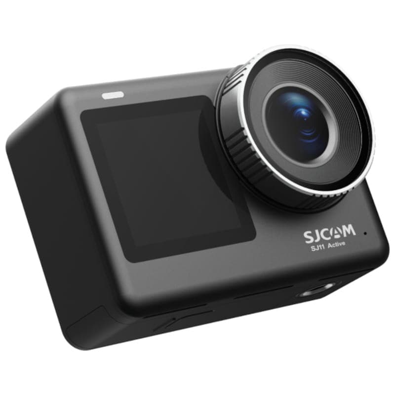 SJCAM SJ11 Active Black - Caméscope de sport en vue en haut à droite