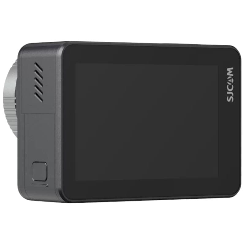 SJCAM SJ11 Active Black - Vue arrière du caméscope de sport depuis la gauche