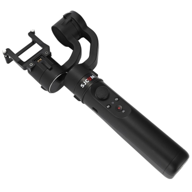 SJCAM SJ Gimbal - Estabilizador para Cámara Deportiva - Color negro - Estabilizador de Cámara de Acción de 3 ejes - Compatible con SJ4, SJ5, SJ6, SJ7 - Compatible con Otras Cámaras de Acción - Rosca 1/4 pulgadas - 3 Modos - Autonomía 14 Horas (Máxima)