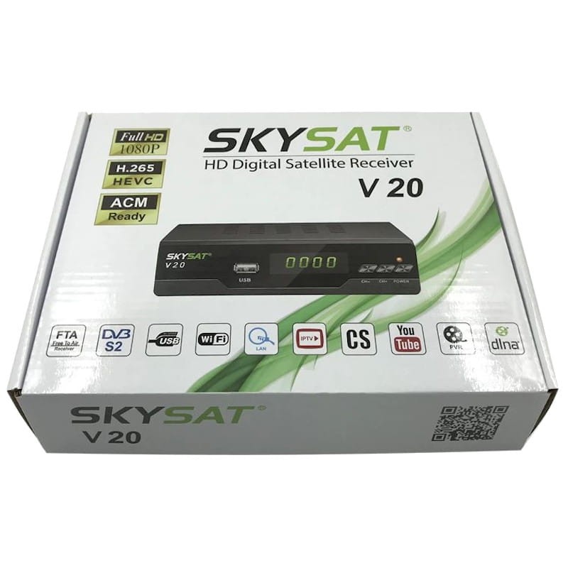 Skysat v20 1080P Wifi - Récepteur Satellite - Ítem4