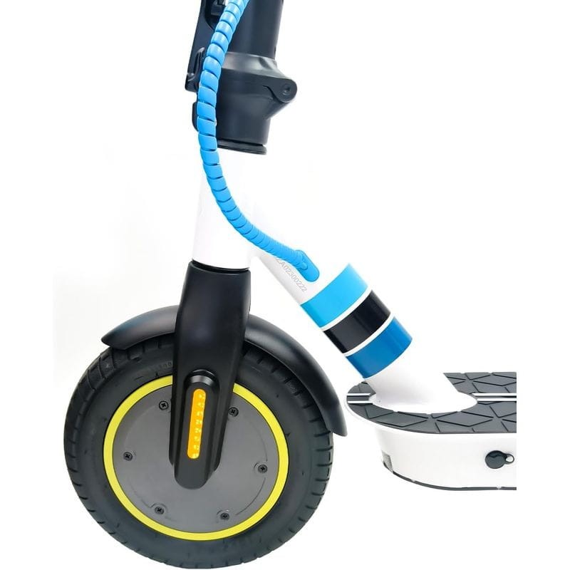 Scooter électrique enfant rétro 350W bleu - 4 à 10 ans