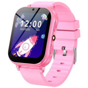 Smartwatch pour enfants A18 Rose - Montre Intelligente