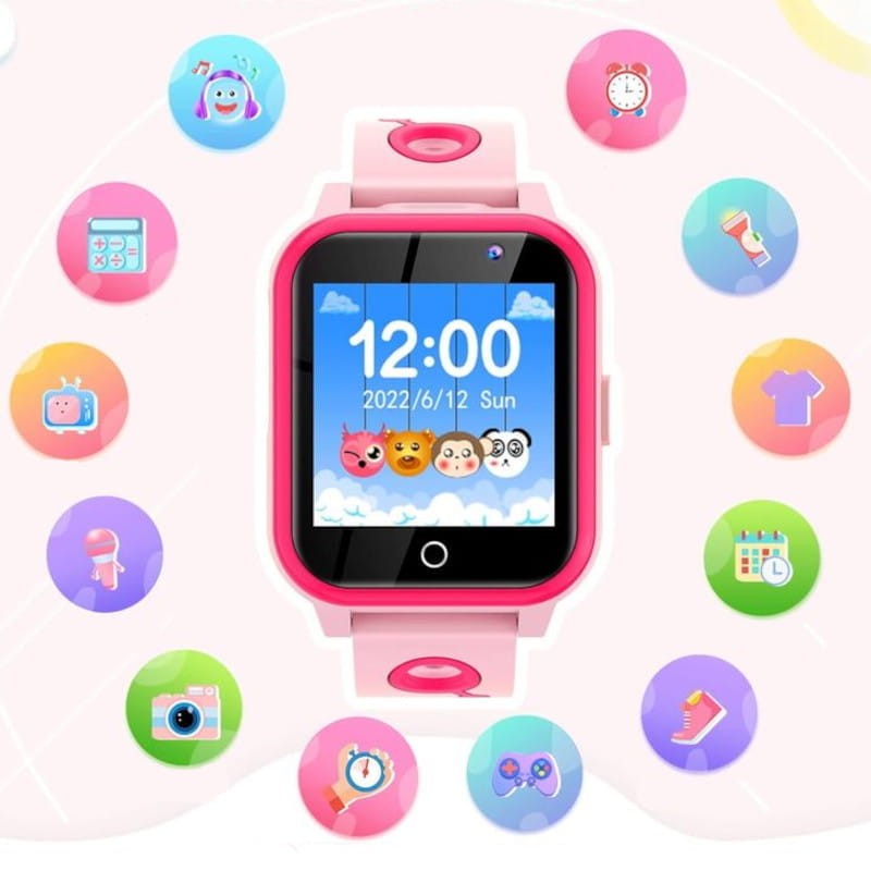 Smartwatch para crianças A9 Rosa - Relógio Inteligente - Item1