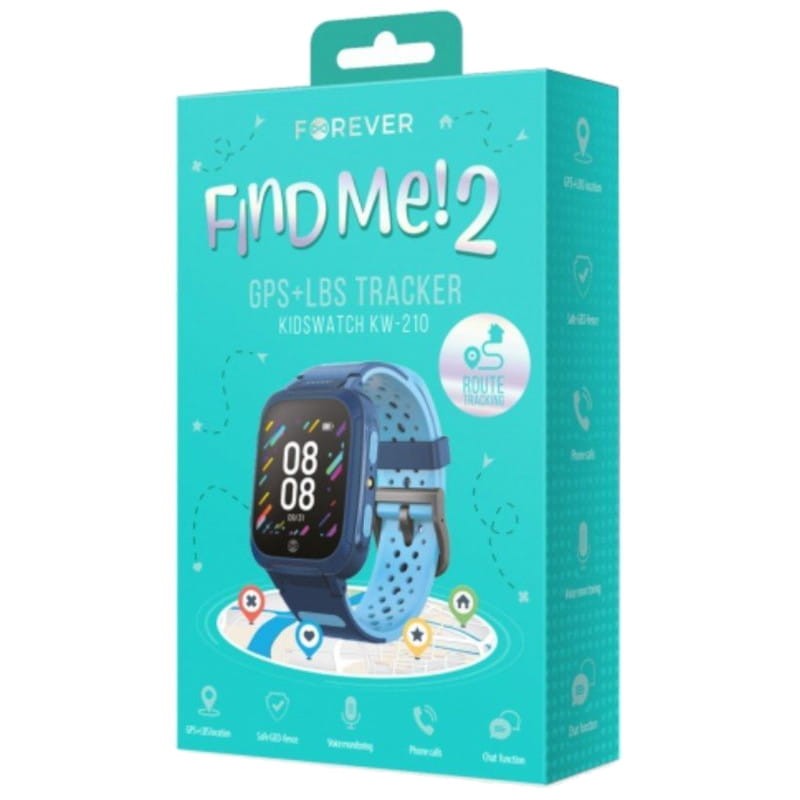 Smartwatch con Localizador para Niños Forever Find Me 2 KW-210 Azul - Ítem4