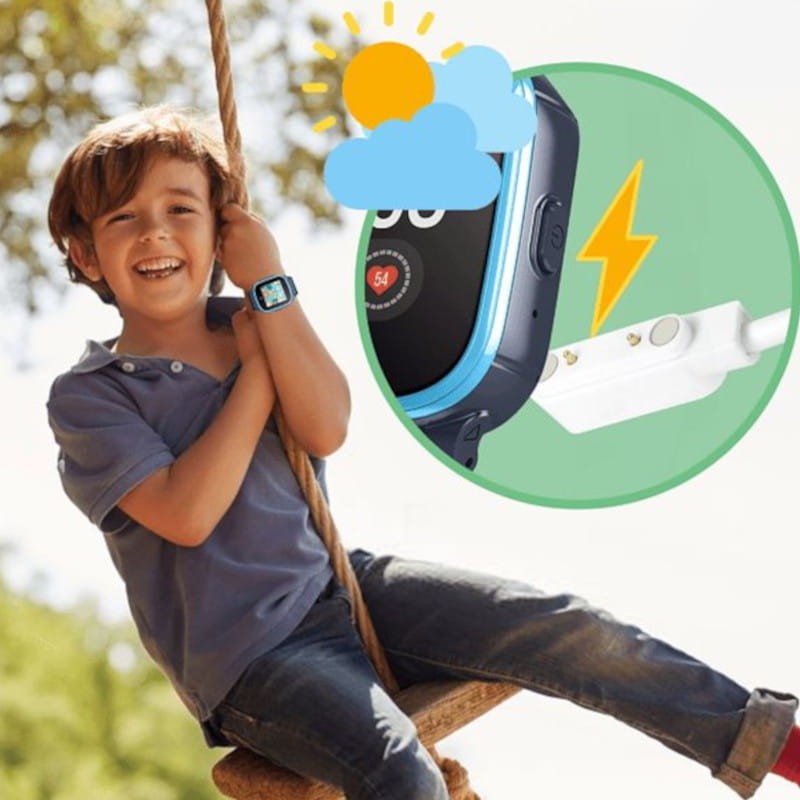 Smartwatch con Localizador para Niños Forever Look Me KW-500 4G Azul - Ítem3