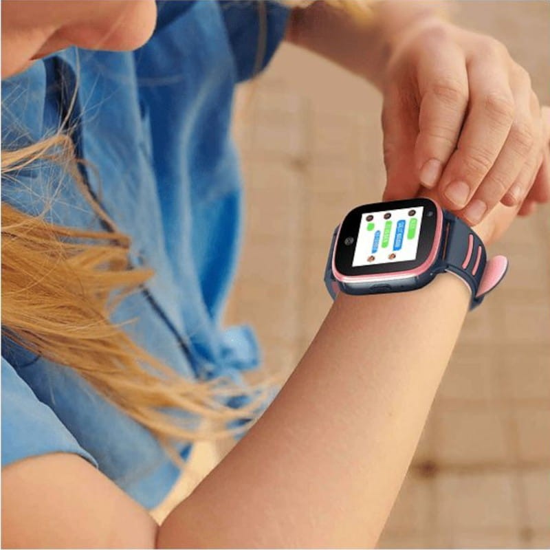 Smartwatch com localizador para crianças Forever Look Me KW-500 4G Rosa - Item6
