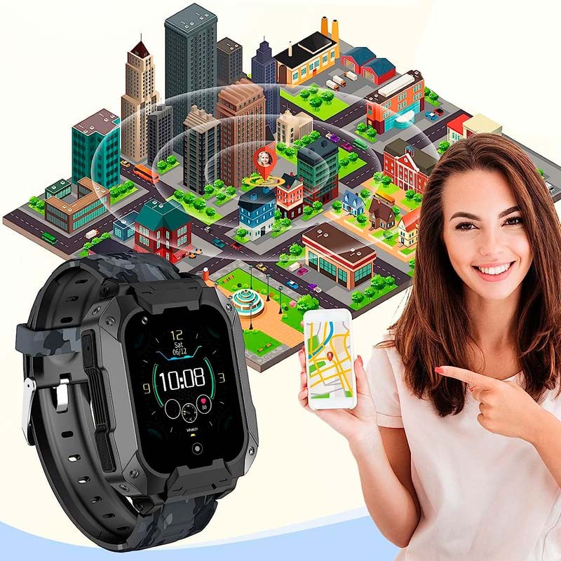 Smartwatch para crianças T28 Preto - Relógio inteligente - Item4