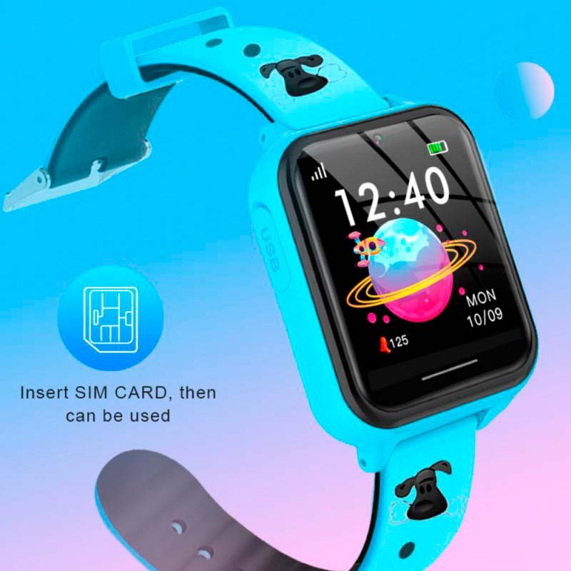 Smartwatch pour enfants A2 2G Bleu - Ítem2