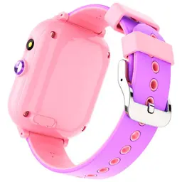 vista traseira do Smartwatch for Kids T29 4G GPS Rosa