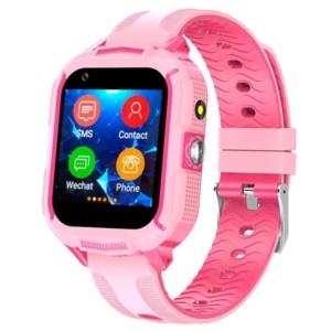Smartwatch T32C 4G GPS Rosa - Relógio inteligente para crianças