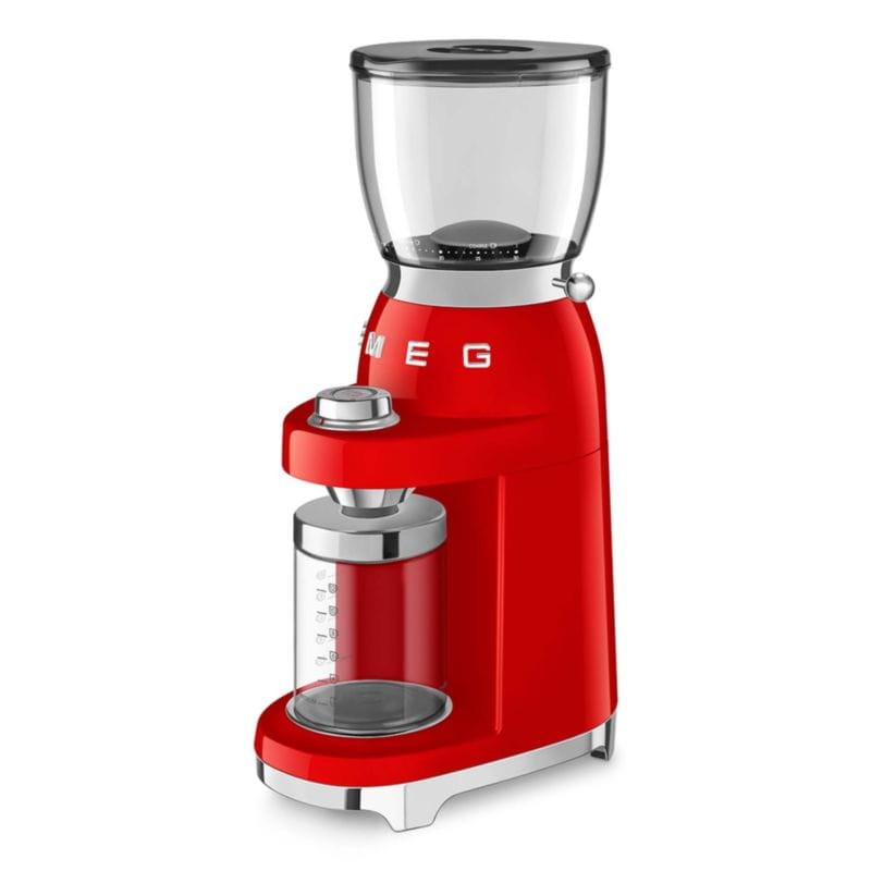 Moulin à Café Smeg CGF11CREU - 30 Niveaux De Mouture - Réservoir 350g - Crème