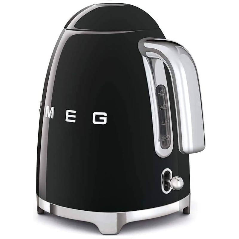 Smeg KLF03BLEU Hervidor Eléctrico 2400W 1,7L Negro