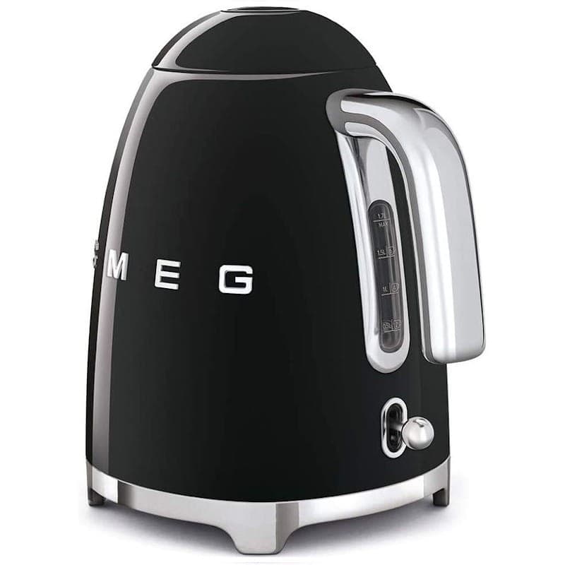 Smeg KLF03BLEU Hervidor Eléctrico Negro Indicador nivel de agua