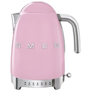 Chaleira elétrica rosa Smeg KLF04PKEU