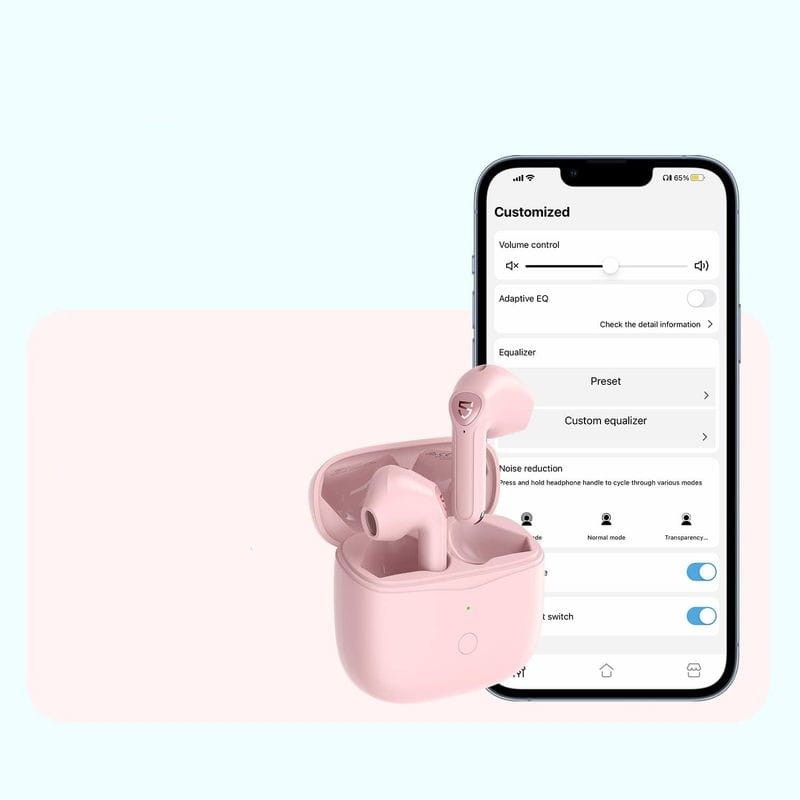 SoundPEATS Air 3 TWS Rosa - Auriculares Bluetooth - Ítem5