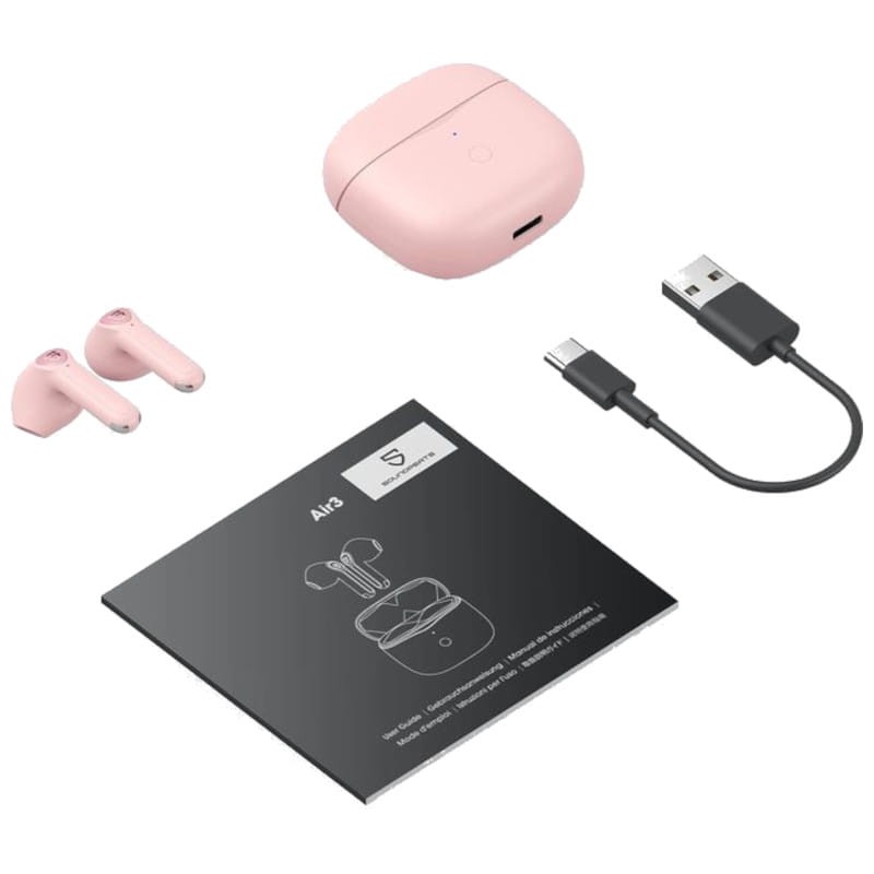 SoundPEATS Air 3 TWS Rosa - Auriculares Bluetooth - Item6