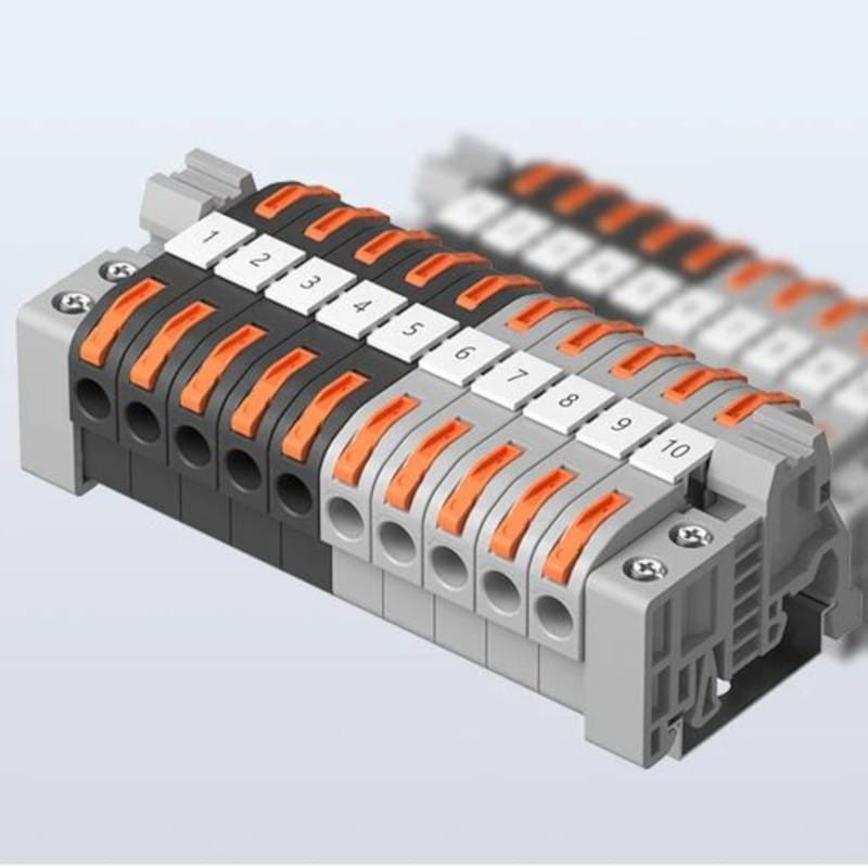Sonoff 211 Gris - Conector de Cables para Carril DIN Pack de 20 unidades - Ítem2