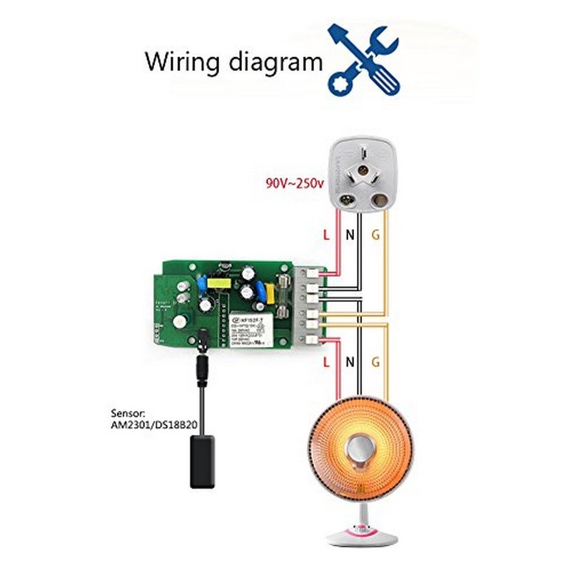 Sonoff AM2301 Sensor de Temperatura / Humidade - Detalhe do Sensor - Item2