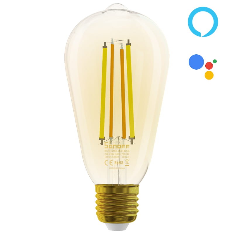Sonoff B02-F-ST64 WiFi 7W E27 Bombilla Inteligente - Ítem