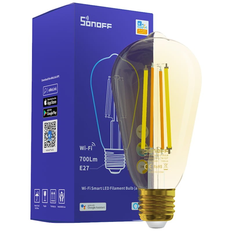 Sonoff B02-F-ST64 WiFi 7W E27 Bombilla Inteligente - Ítem2