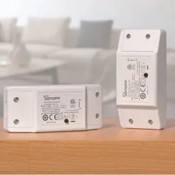Trasera de Sonoff BASICR4 Blanco - Switch inteligente WiFi