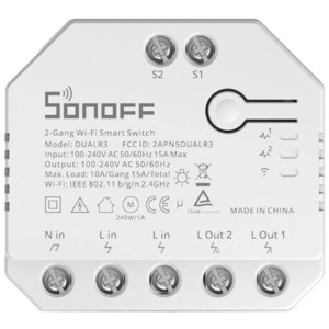 Sonoff Dual R3 Blanco - Switch inteligente WiFi