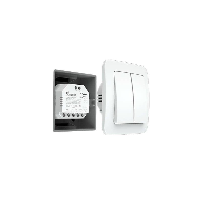 Sonoff Dual R3 Blanco - Switch inteligente WiFi - Ítem1