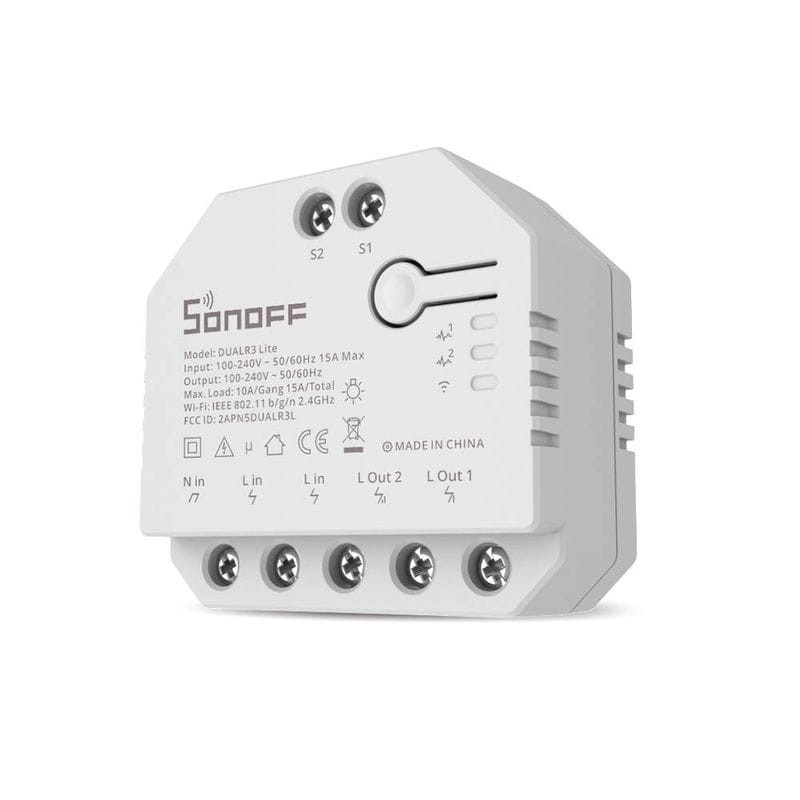 Sonoff Dual R3 Lite Blanc - Commutateur Wi-Fi intelligent - Ítem1