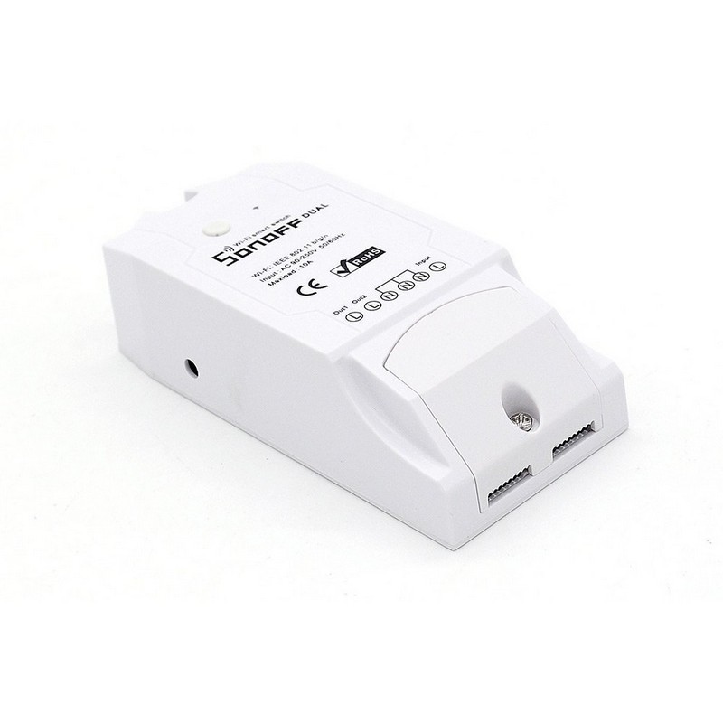 Sonoff Dual Switch WiFi - Smart Switch Control - Detalle del switch dual