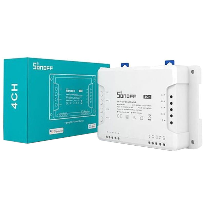 Sonoff 4CH Pro R3 Wifi Smart Switch avec contrôle RF - Relais intelligent - Ítem2