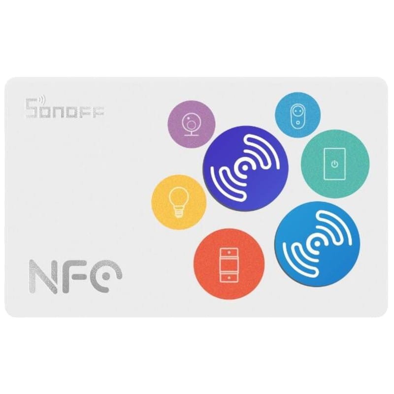 Sonoff NFC Tag Blanco - Etiqueta Adhesiva Inteligente - Ítem