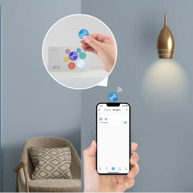Sonoff NFC Tag Blanco - Etiqueta Adhesiva Inteligente - Ítem5