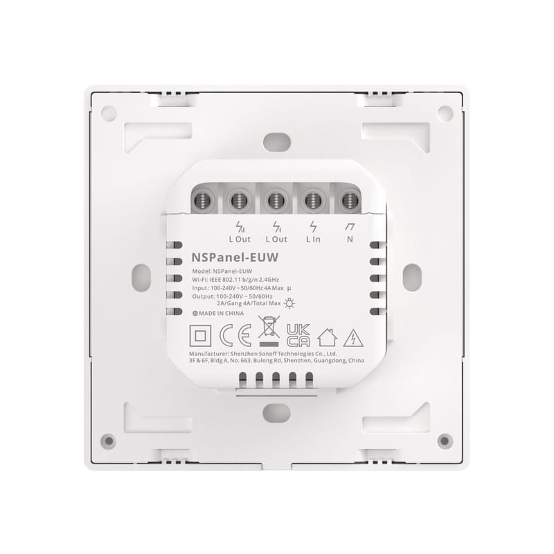 SONOFF NSPanel Blanc - Ecran intelligent, centre de contrôle, thermostat et capteur d'ambiance - Ítem3