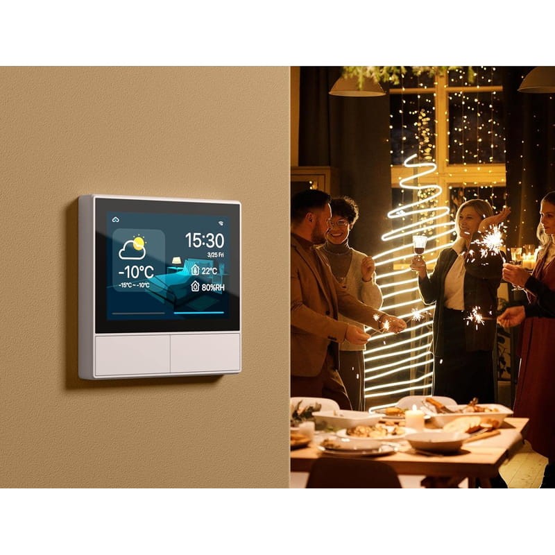 SONOFF NSPanel Blanc - Ecran intelligent, centre de contrôle, thermostat et capteur d'ambiance - Ítem4