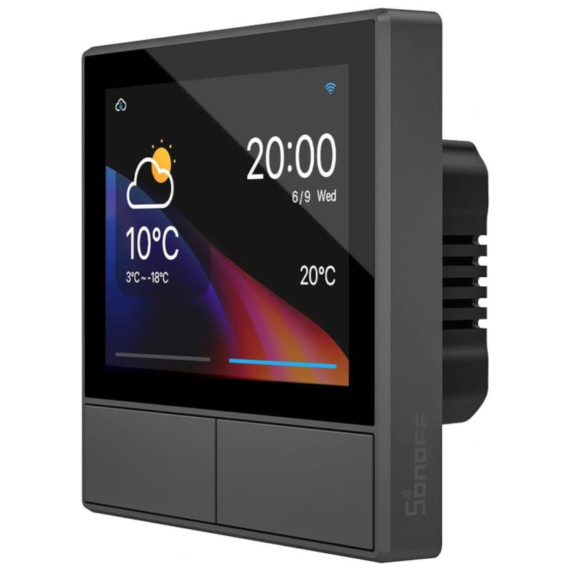 SONOFF NSPanel Negro - Pantalla Inteligente, Centro De Control, Termostato y Sensor Ambiental - Ítem