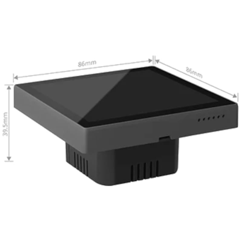 SONOFF NSPanel Negro - Pantalla Inteligente, Centro De Control, Termostato y Sensor Ambiental - Ítem7