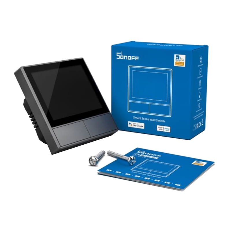 SONOFF NSPanel Negro - Pantalla Inteligente, Centro De Control, Termostato y Sensor Ambiental - Ítem9