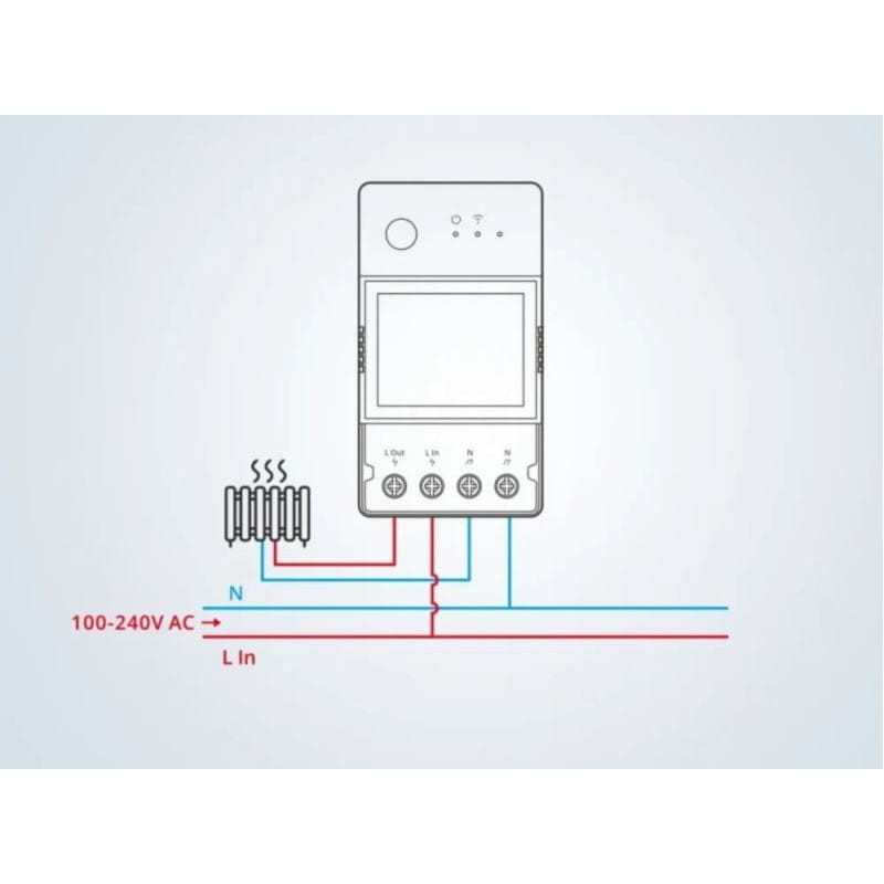 Sonoff POWR316D 16A - Interrupteur intelligent avec compteur de puissance - Ítem5