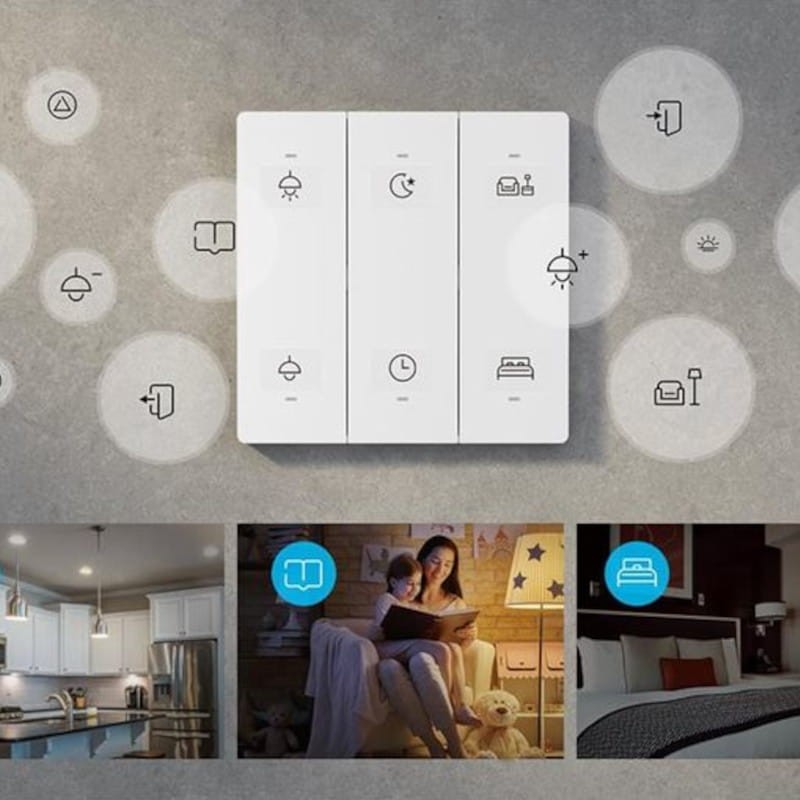 Sonoff R5 6 botones Blanco - Interruptor de pared inteligente - Ítem7
