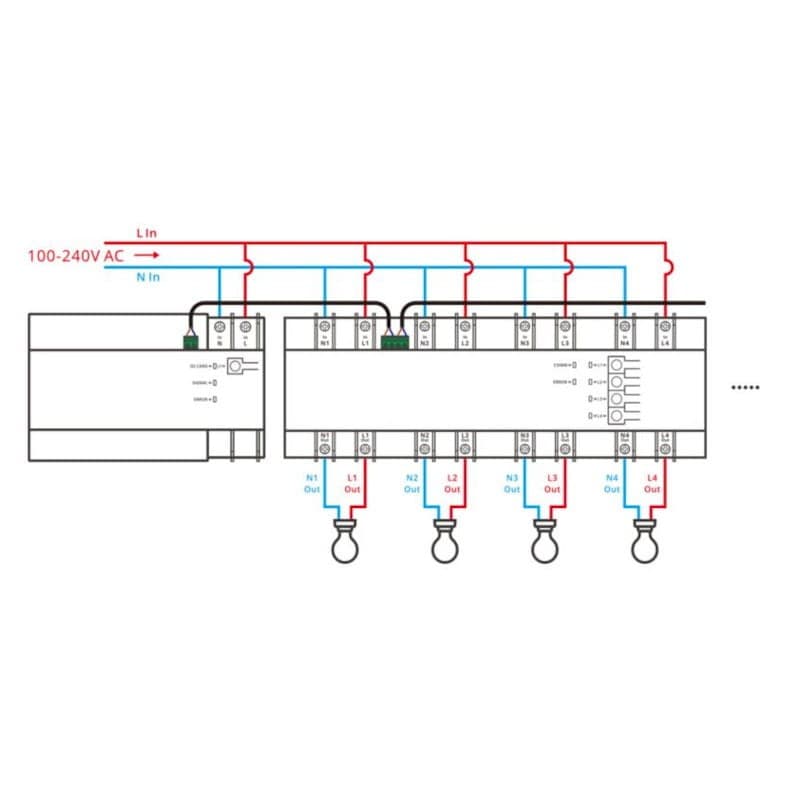 Croquis d'installation du Compteur de Puissance Intelligent Sonoff SPM-Main WiFi