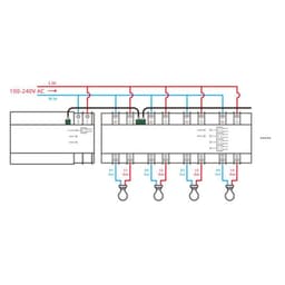 Croquis d'installation du Compteur de Puissance Intelligent Sonoff SPM-Main WiFi