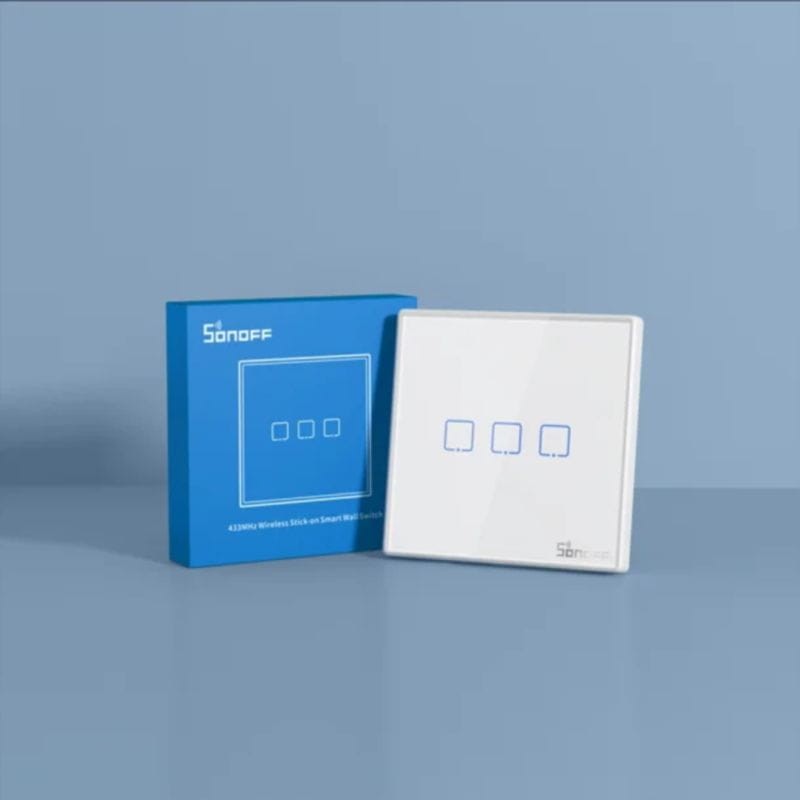 Sonoff T2 2C WiFi + RF 433 - Interruptor Táctil Inteligente - Ítem1