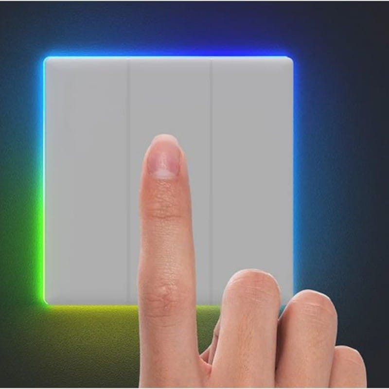Sonoff TX T5 3C 3 Botones Táctil Blanco - Interruptor inteligente de pared Wi-Fi - Ítem3